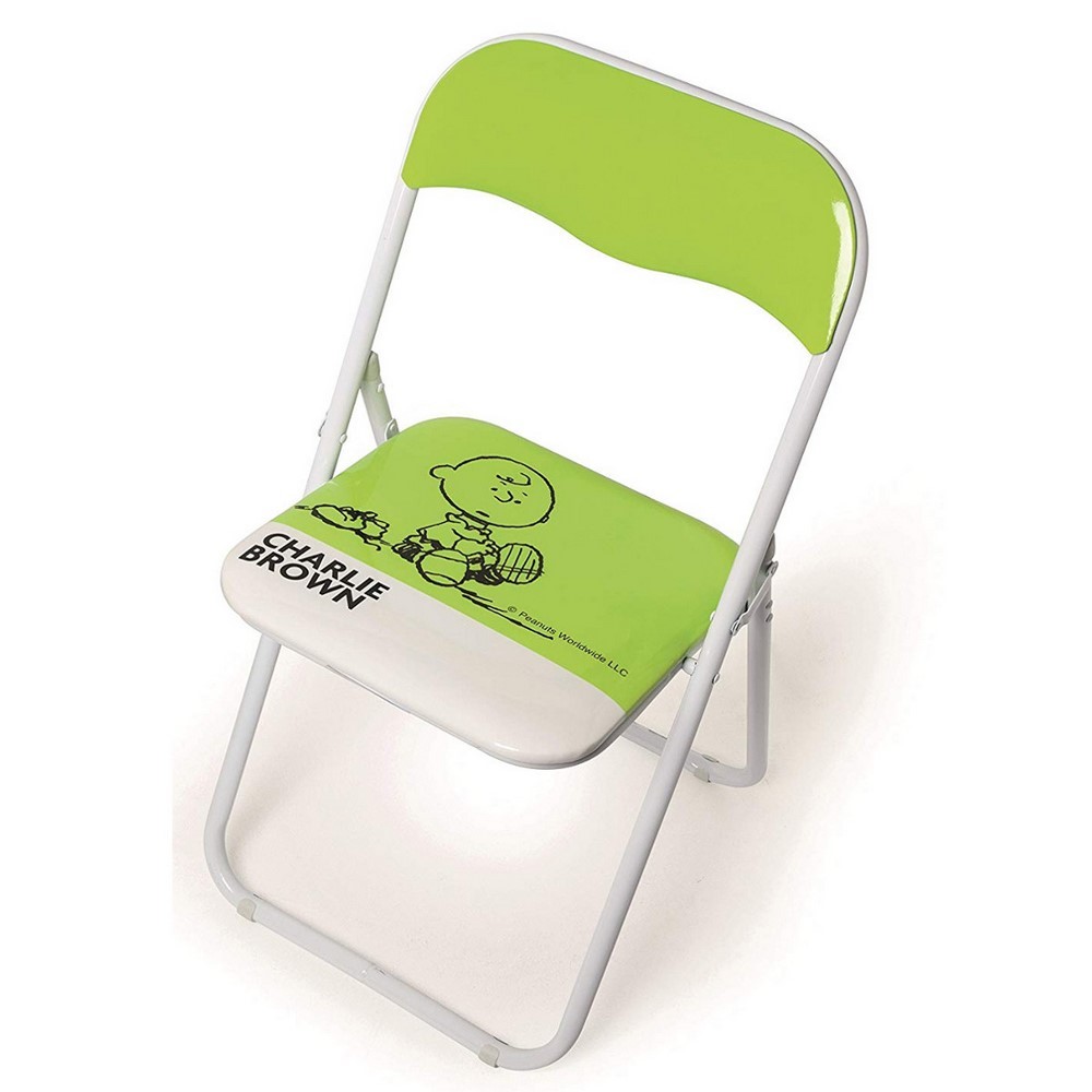 Peanuts recliner green padded chair Charlie Brown Excelsa